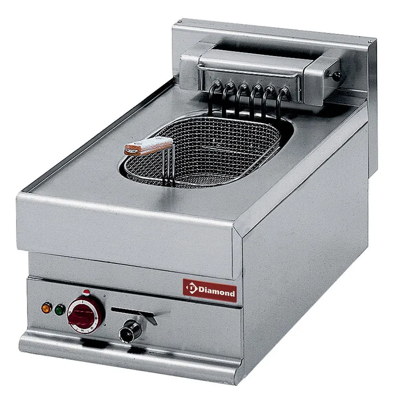 Friteuse électrique 1 cuve 10 litres - Réf. E65/F10-4T - 7,5 kW - Diamond