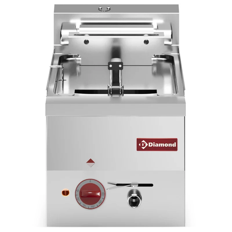 Friteuse électrique 1 cuve 10 litres - Réf. E60/F10-3T-230/3-N - 7,5 kW - Diamond