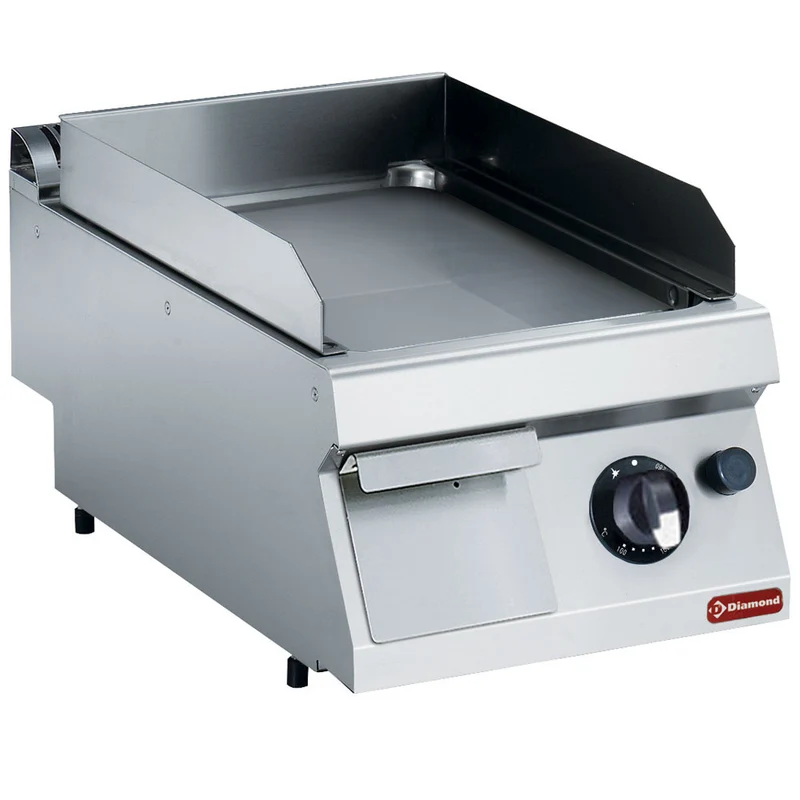 Plaque de cuisson lisse - top - gaz - Plancha gaz - Diamond