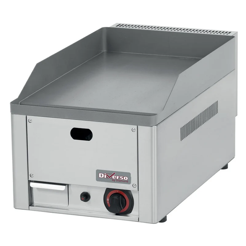 Plaque de cuisson gaz lisse 4 kw - Diverso - Plancha gaz