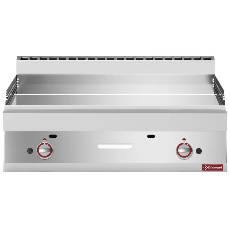 Plaque de cuisson gaz extra-large surface lisse - Plancha gaz - Diamond