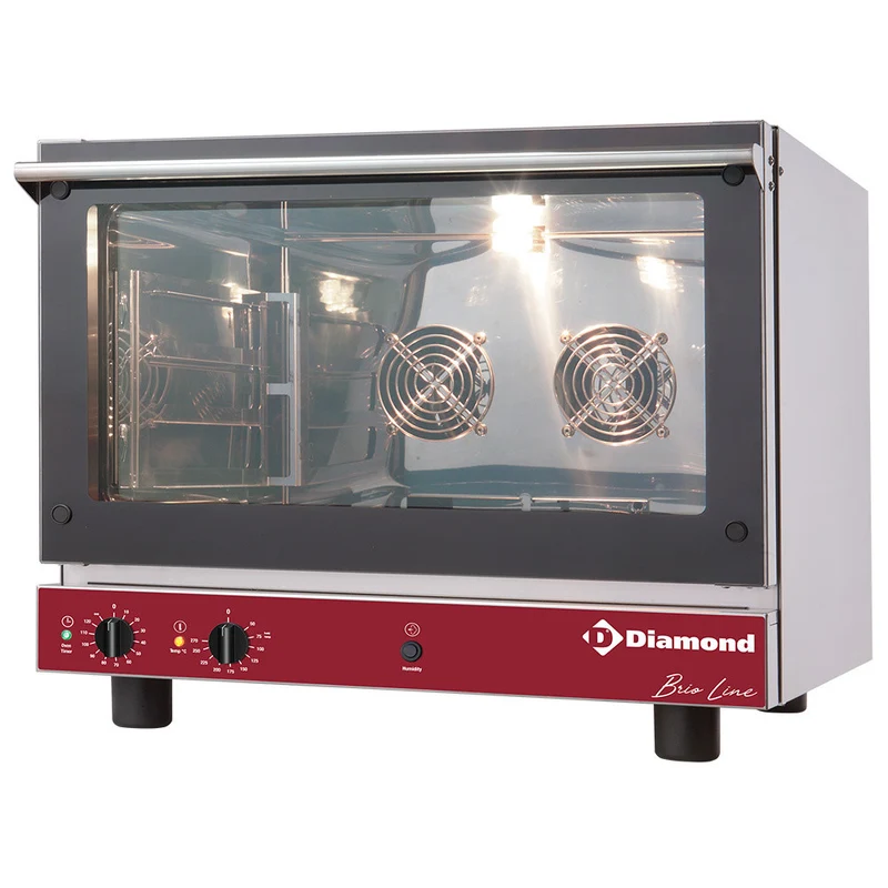 Four à convection électrique 4x 600x400 mm - 3,2 kW - Diamond