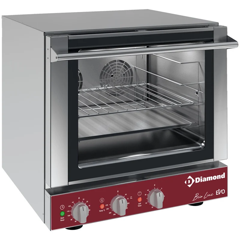 Four électrique convection 4x 460x340 mm - 3,6 kW - Diamond