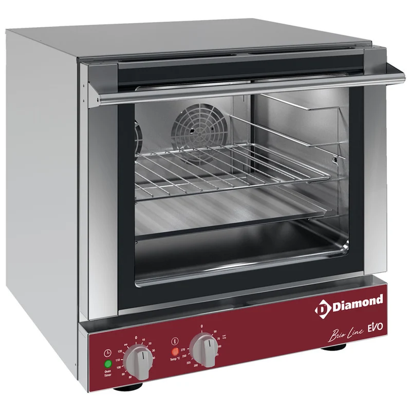 Four électrique à convection 4x 460x340 mm - Réf. BRIO43/X-A - 3 kW - Diamond