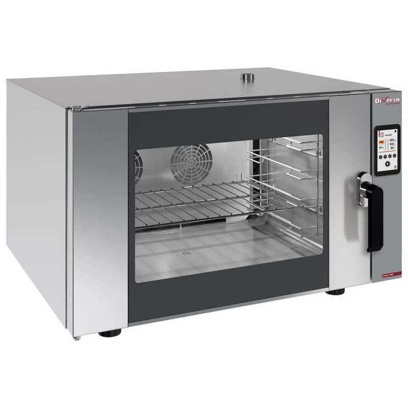 Four électrique vapeur-convection 2 vitesses - Diverso - 6,4 kW - Diamond