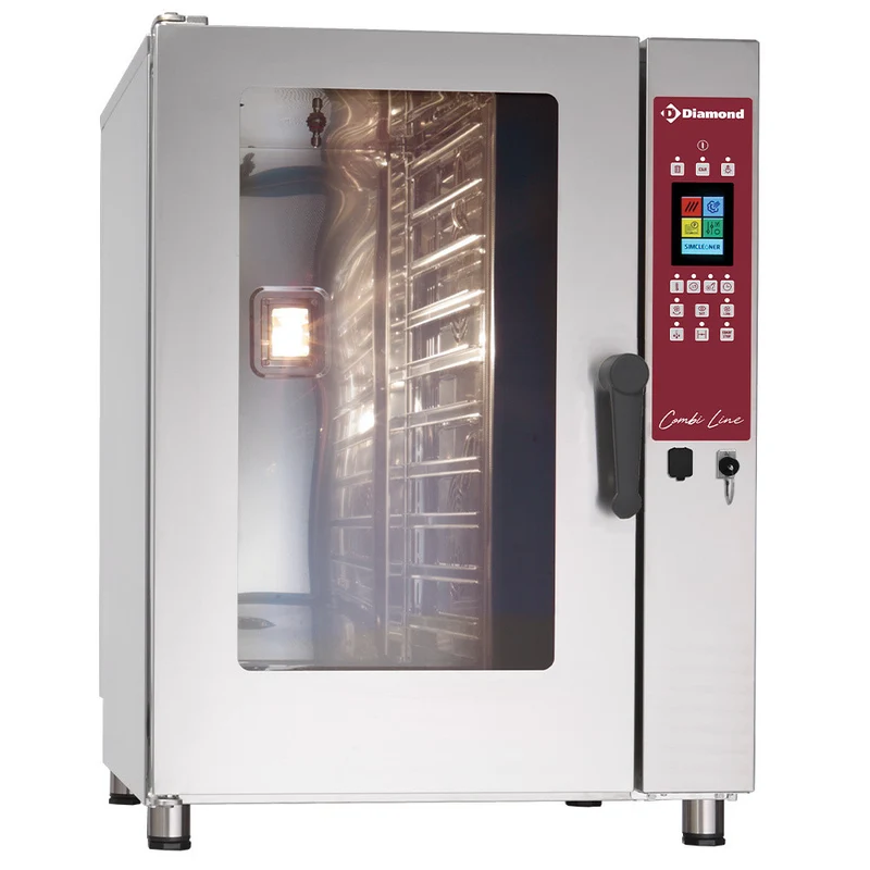 Four électrique vapeur/convection -10x GN 1/1 - 12 kW - Diamond
