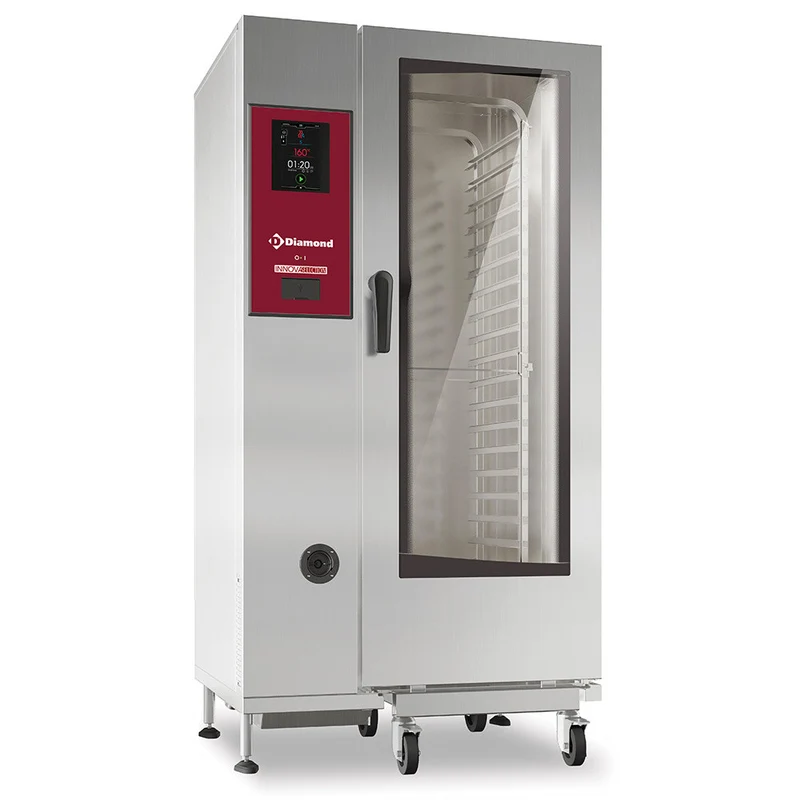 Four gaz touch vapeur directe / convection 20 x GN - Réf. SDGT/XC-20 - Diamond