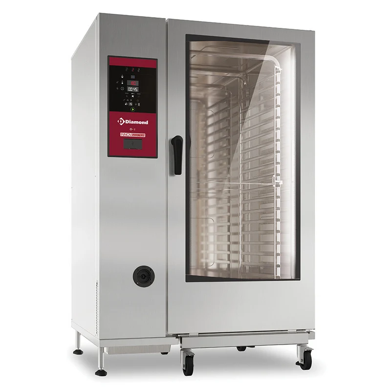 Four électrique vapeur directe et convection 20 x GN - Réf. SDE/XC-22 - 65,4 kW - Diamond
