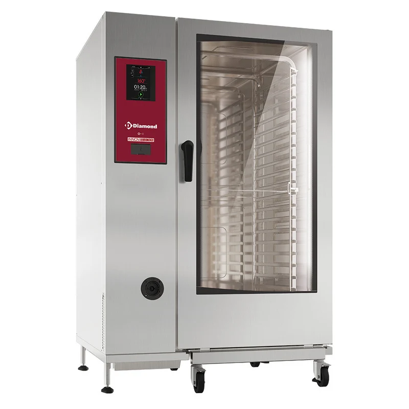 Four électrique touch vapeur directe / convection 22 GN - Diamond