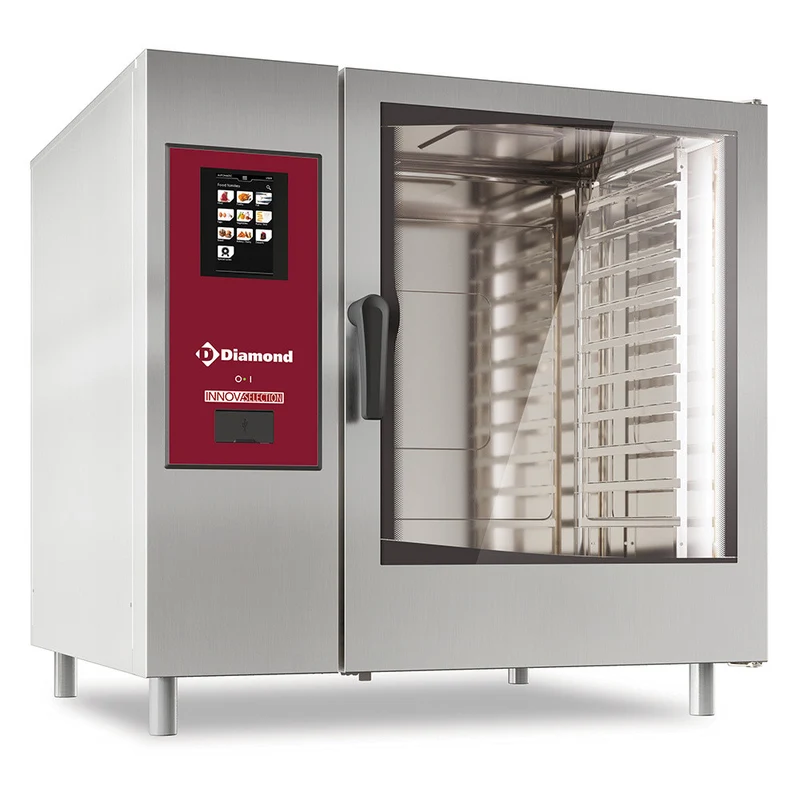 Four électrique touch vapeur / convection 10 xGN - Réf. SBET/XC-12 - Diamond