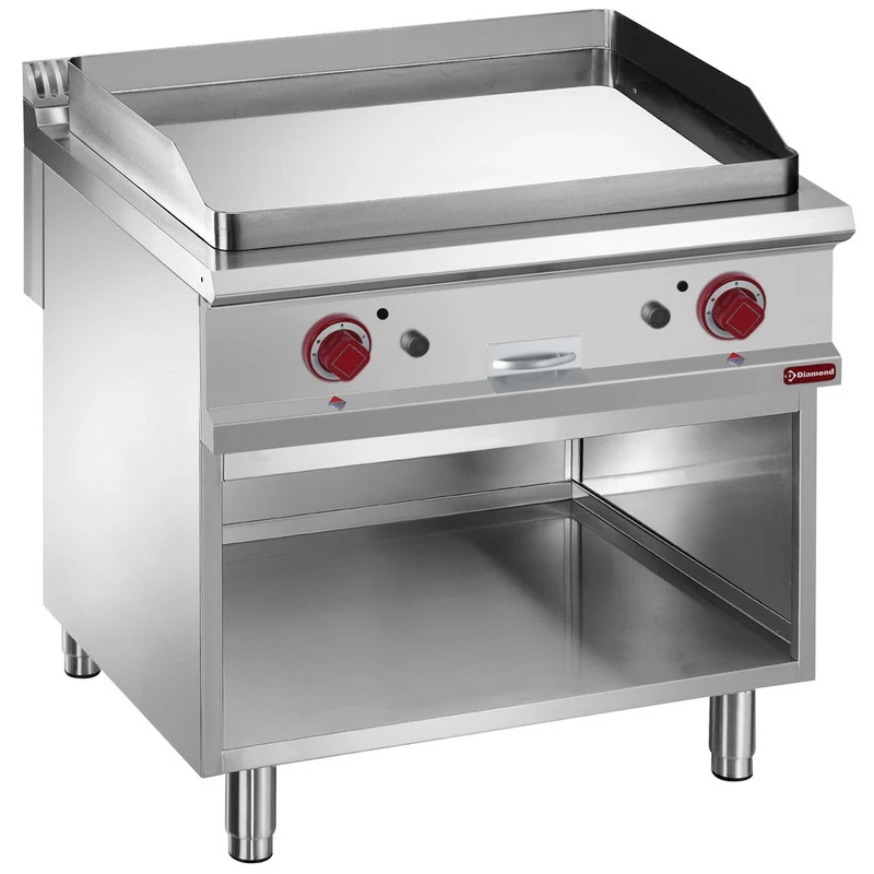 Plaque de cuisson lisse gaz - module 1/1 - Plancha gaz - Diamond