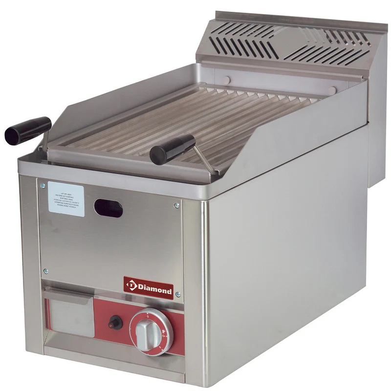 Grill pierre de lave gaz - Diamond