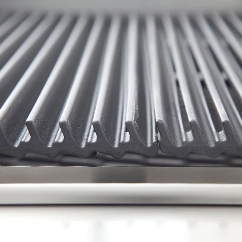 Grill pierre de lave 1 / 2 module grille en fonte - Réf. PLX47-PB - Diamond