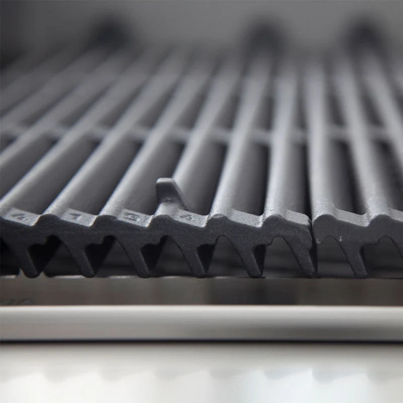 Grill pierre de lave 1 / 1 module grille en fonte - Réf. PLX87-PB - Diamond