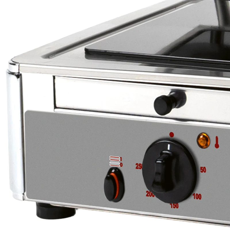 Grill Panini Double vitrocéramique - Diverso - 3,4 kW - Diamond