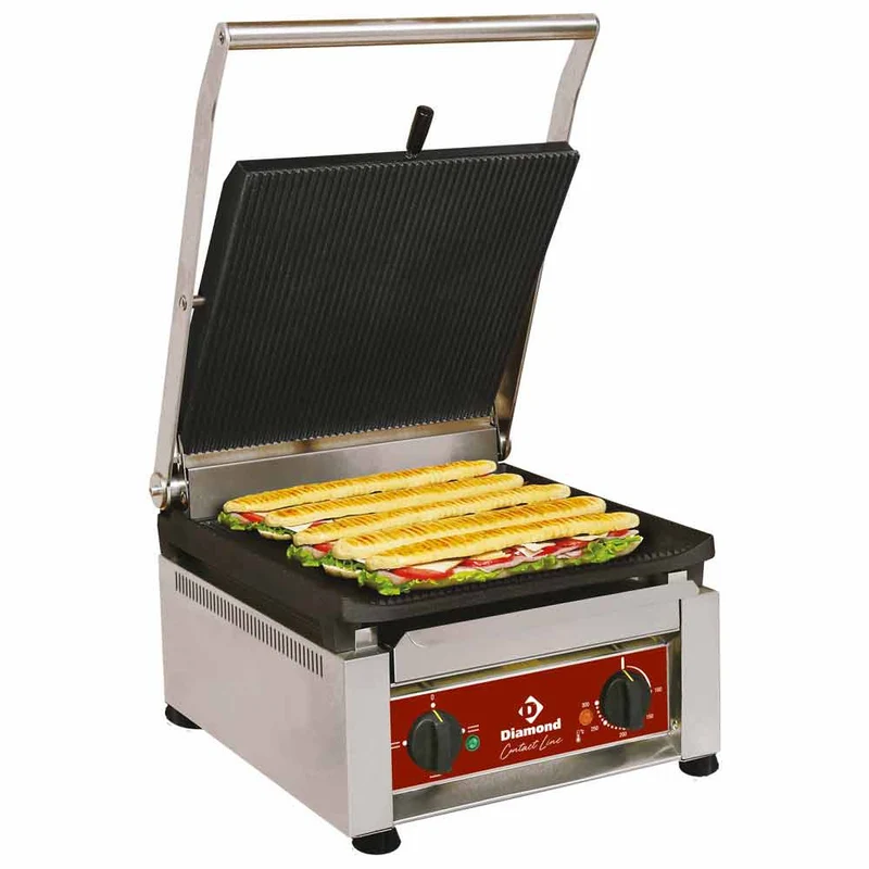 Grill -Contact-grilL- haut rendement plaque émaillée - 3,6 kW - Diamond