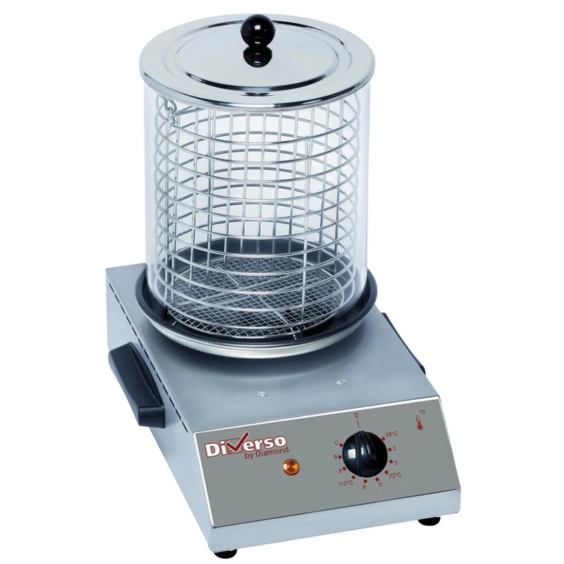 Chauffe saucisses électrique - Diverso - Appareil à hot-dog - 0,65 kW - Diamond