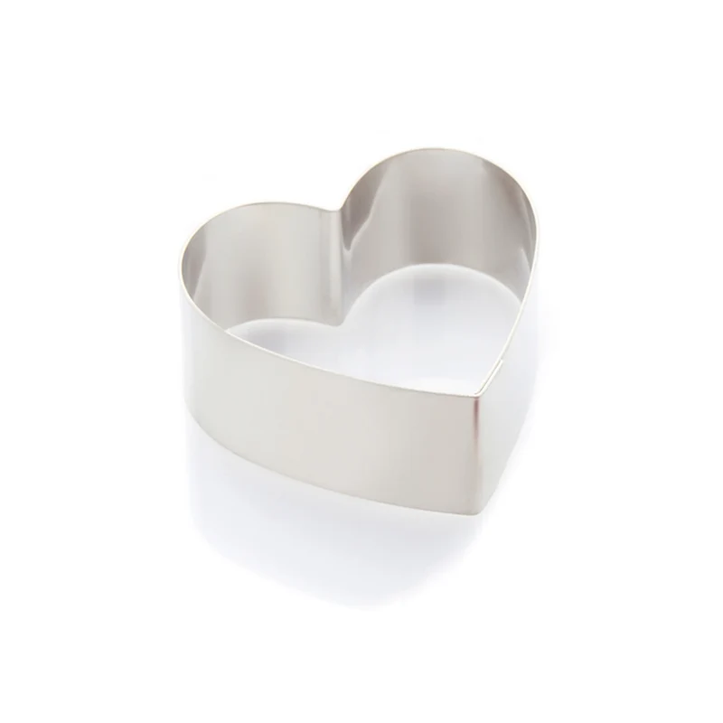 Cercle pâtissier - Coeur - hauteur 5 cm