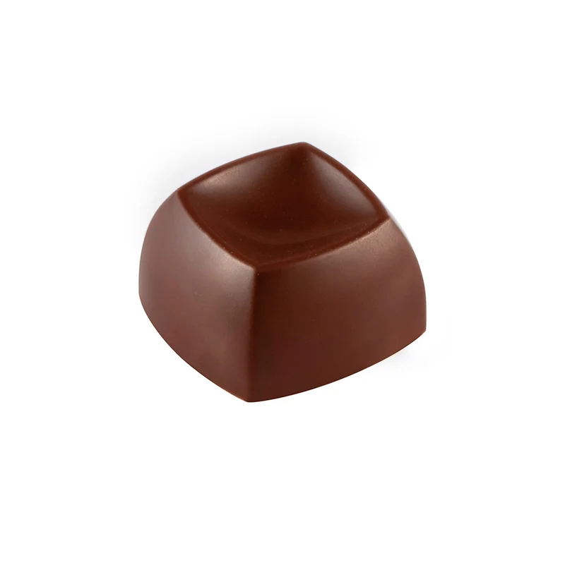 Moule Chocolat - carré avec reliefs