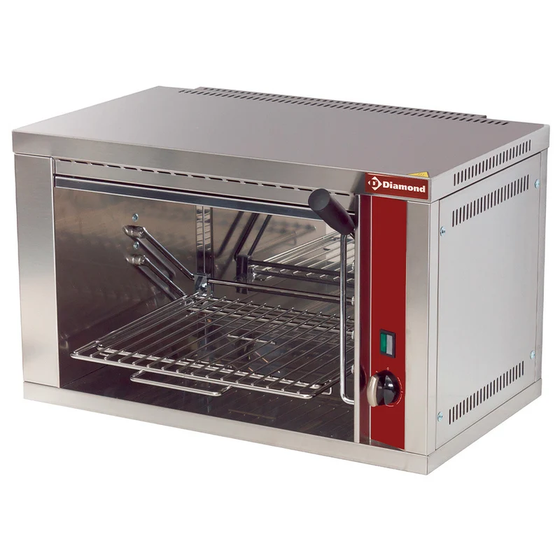 Salamandre électrique avec grille réglable - Réf. ST40A/D-N - Toaster professionnel - 2,2 kW - Diamond