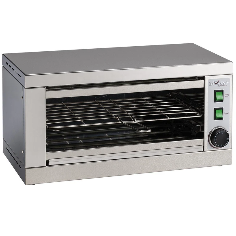 Grille-pain- salamandre 1 étage avec minuterie - Diverso - Toaster professionnel - 2,4 kW - Diamond