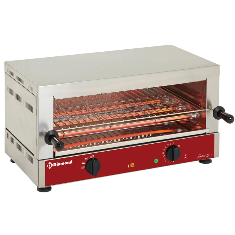 Grille-pain- salamandre GN1/1 élec 1 étage - Toaster professionnel - 2,7 kW - Diamond