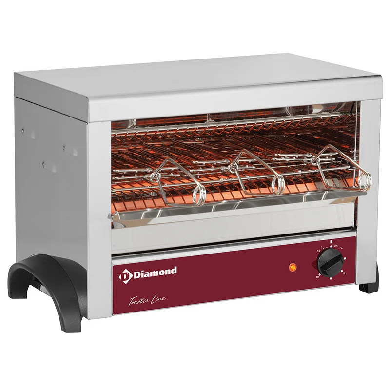 Grille-pain 3 pinces au quartz - Toaster professionnel - Diamond