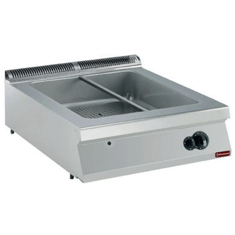 Bain-marie gaz -8 GN1/3 h150 mm - Diamond