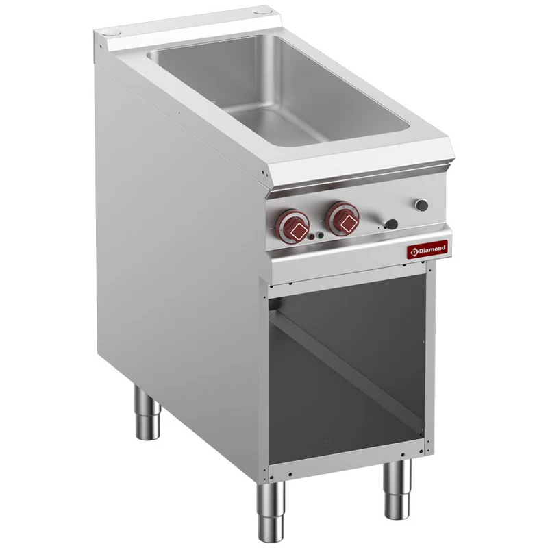 Bain-marie électrique 4xGN 1/3 - armoire - 2,5 kW - Diamond
