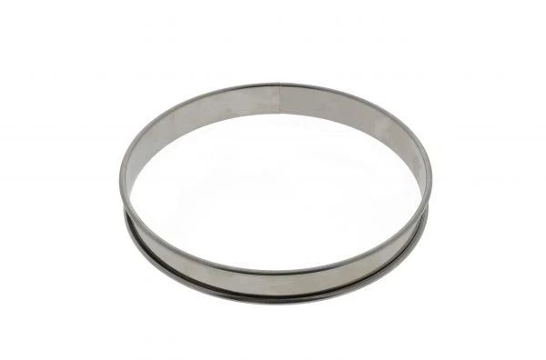 Cercle à tarte inox - hauteur 2.7 cm