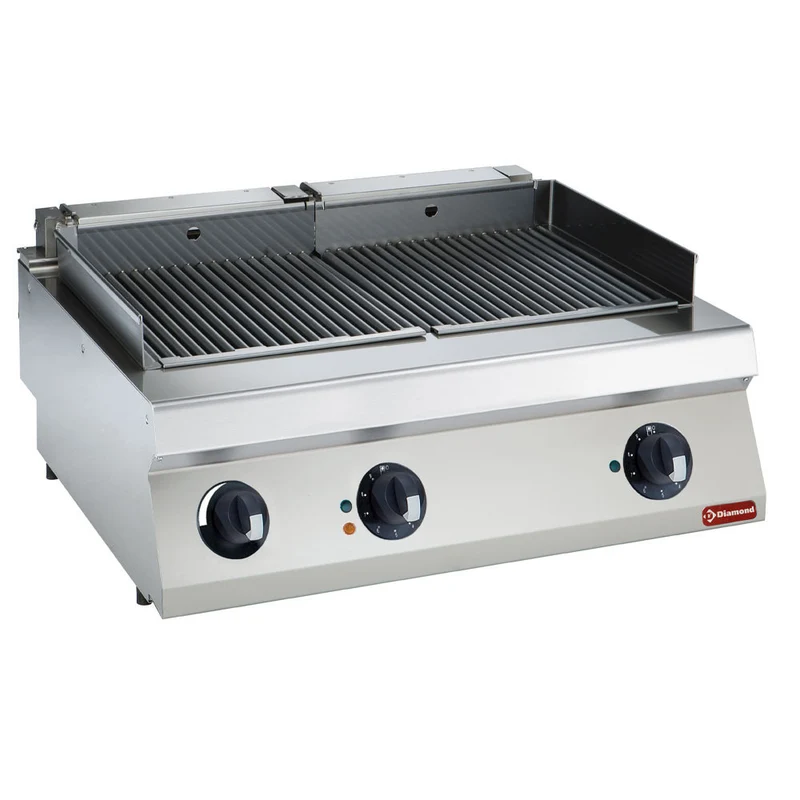 Grill électrique 800mm - top - Diamond