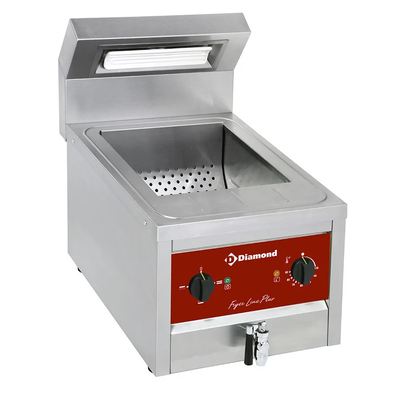 Bac de salage électrique 12 litres -top - Chauffe frites - 0,85 kW - Diamond