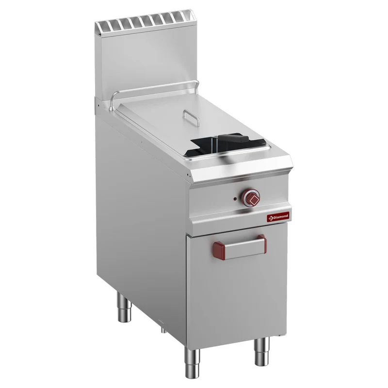 Friteuse gaz cuve -y- 21 lt- meuble fermé - Diamond
