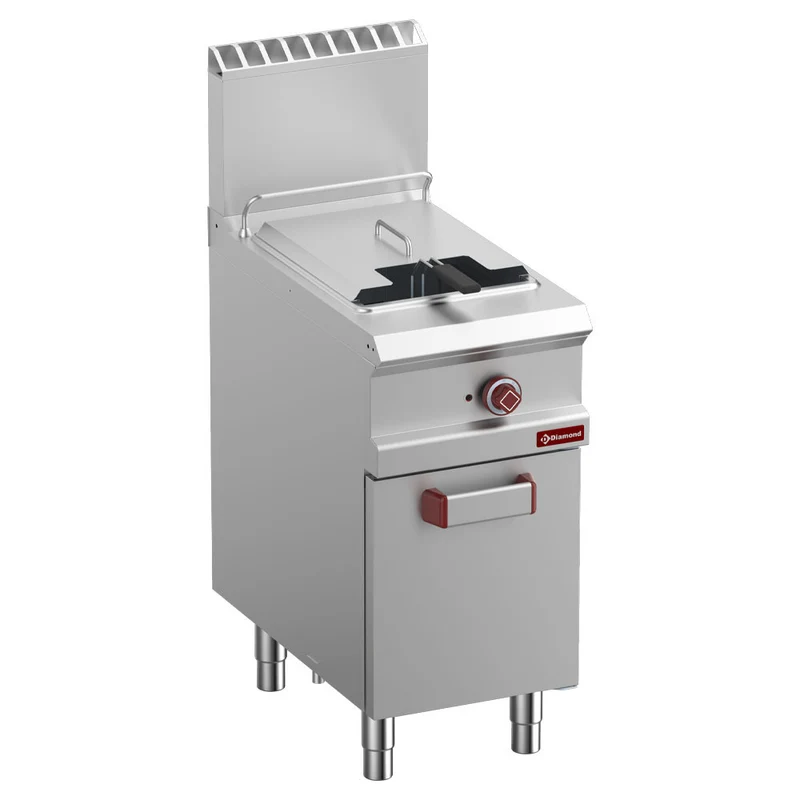 Friteuse gaz cuve -y-14 litres - armoire - Diamond