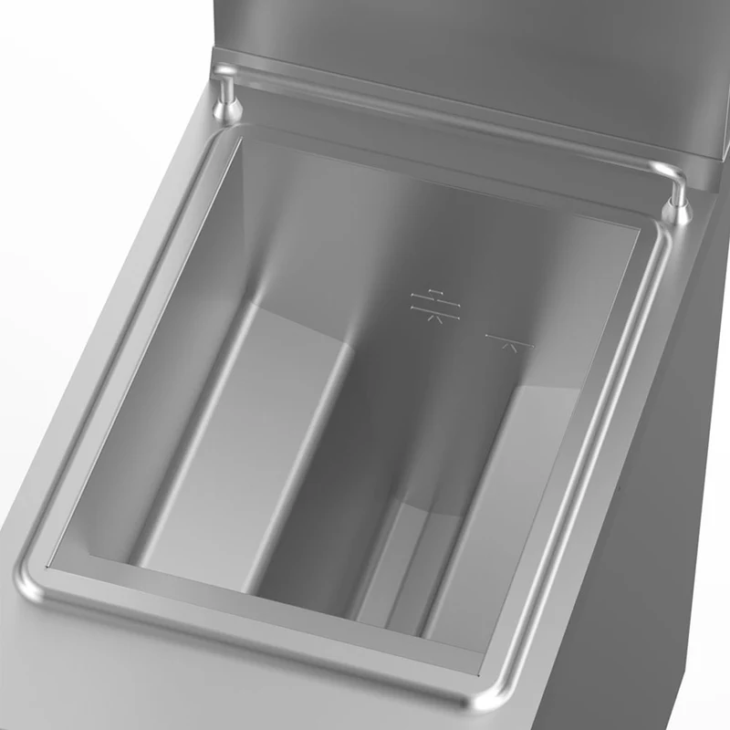 Friteuse gaz cuve -y-14 litres - armoire - Diamond