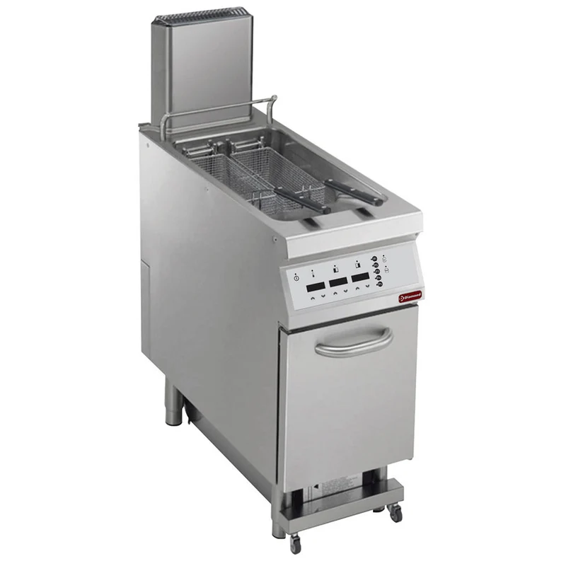 Friteuse gaz digitale cuve y 23 lt -meuble - Diamond