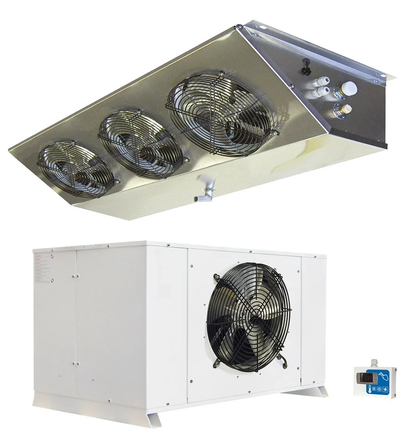Unité refroidissement split type négatif 10.88-21.1 m3 856x596x586 mm 10.88 L 2.68 kW - Groupe positif - Combisteel