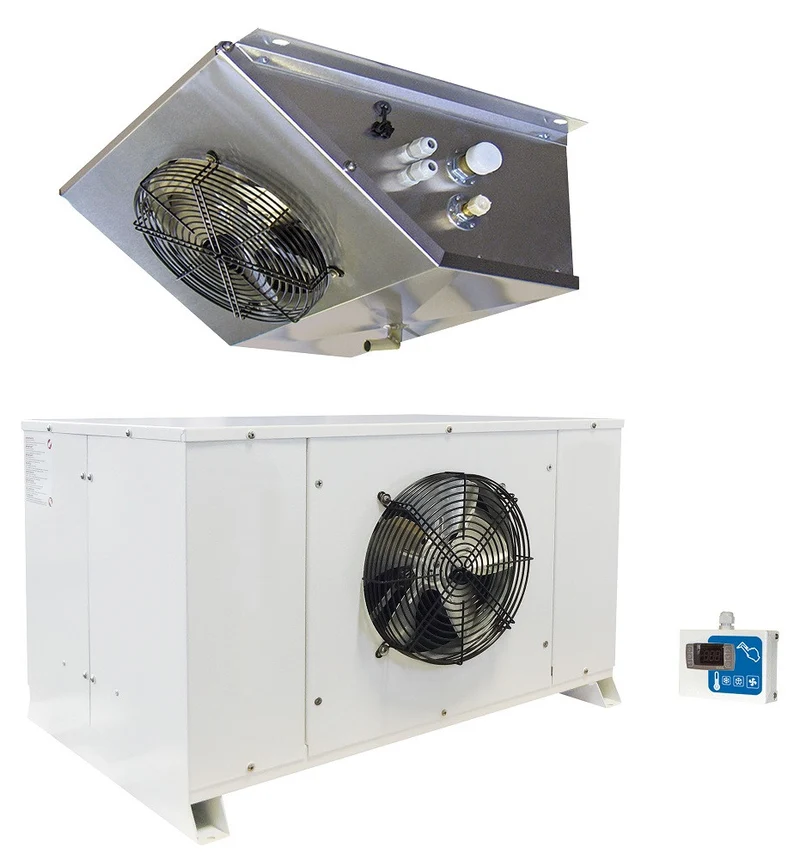 Unité refroidissement split type négatif 1.92 - 5.21 m3 746x482x486 mm 1.92 L 1.38 kW - Groupe positif - Combisteel