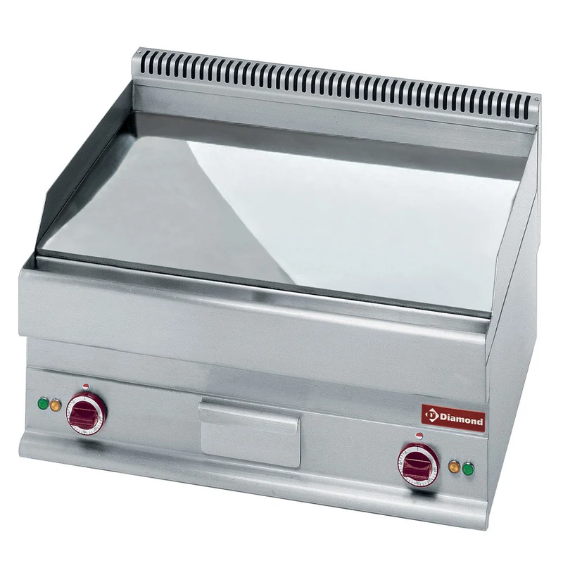 Plaque cuisson électrique lisse fonte - 9 kW - Diamond