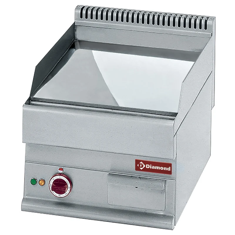 Plaque de cuisson électrique lisse - Réf. E65/PLCD4T-230V/3-LI - 4,5 kW - Diamond