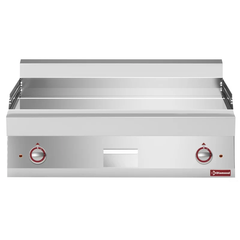 Plaque cuisson électrique chrome extra large - 12 kW - Diamond