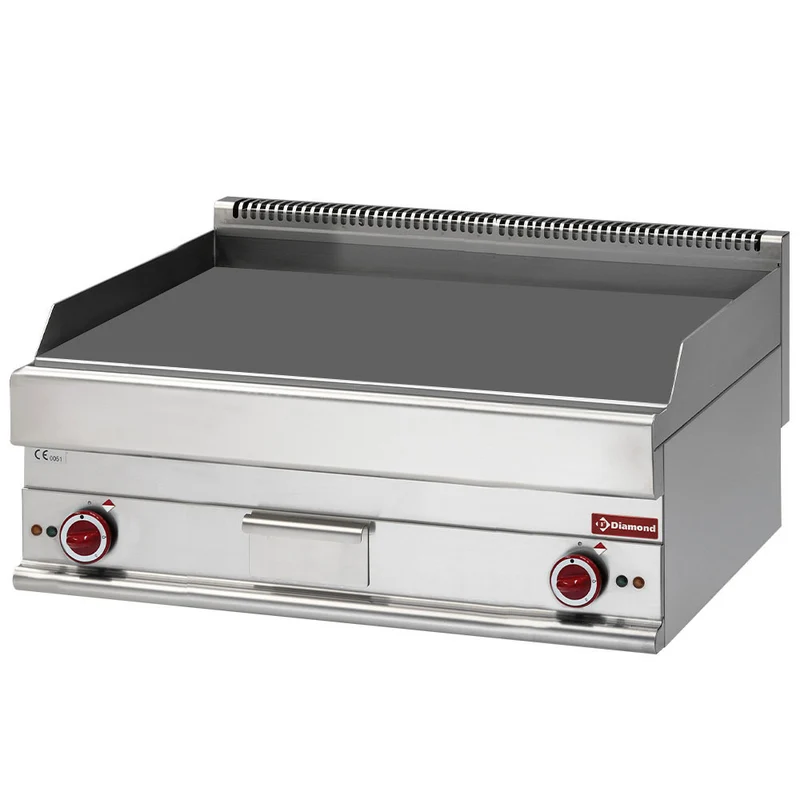 Plaque de cuisson électrique extra large - lisse - 12 kW - Diamond