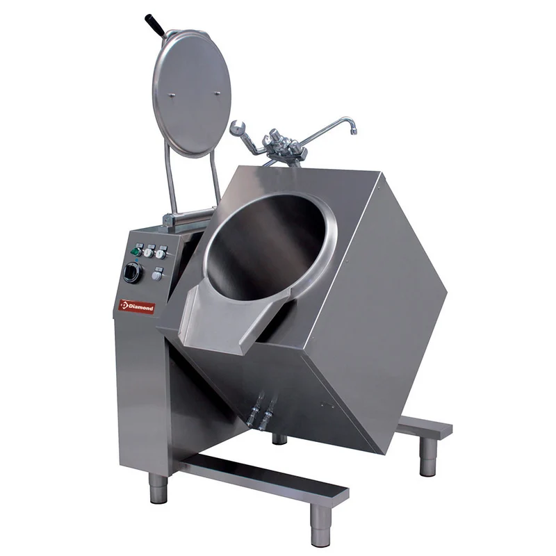 Marmite basculante électrique 50 litres - 6,2 kW - Diamond