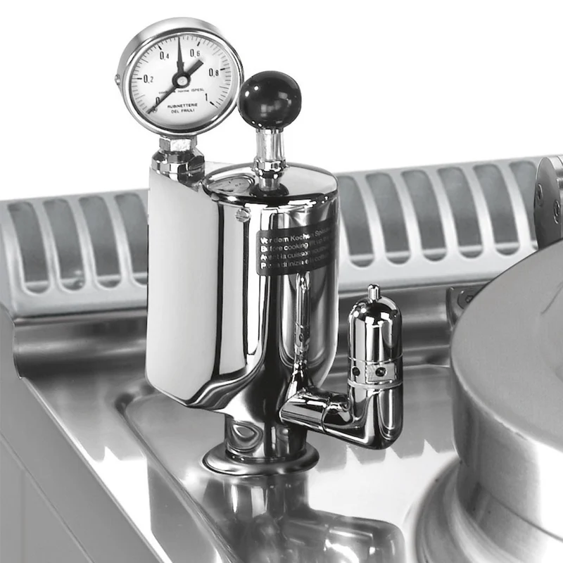 Marmite ronde gaz 50 lt -chauff indirect - Diamond