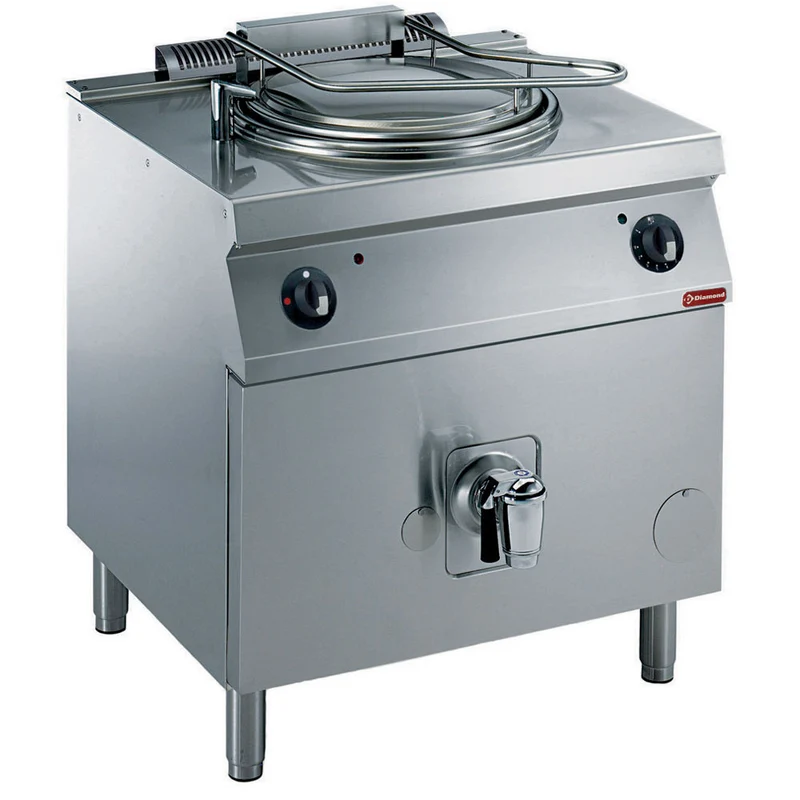 Marmite ronde gaz 60 litres sur meuble - Réf. G17/M608-N - Diamond