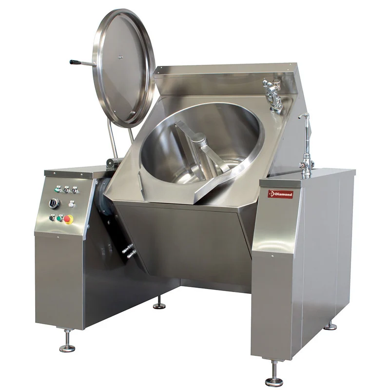 Marmite basculante élec à mélangeur 300lt - 37 kW - Diamond