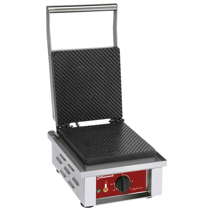 Gaufrier élec pour feuille à cornet - 1,6 kW - Diamond
