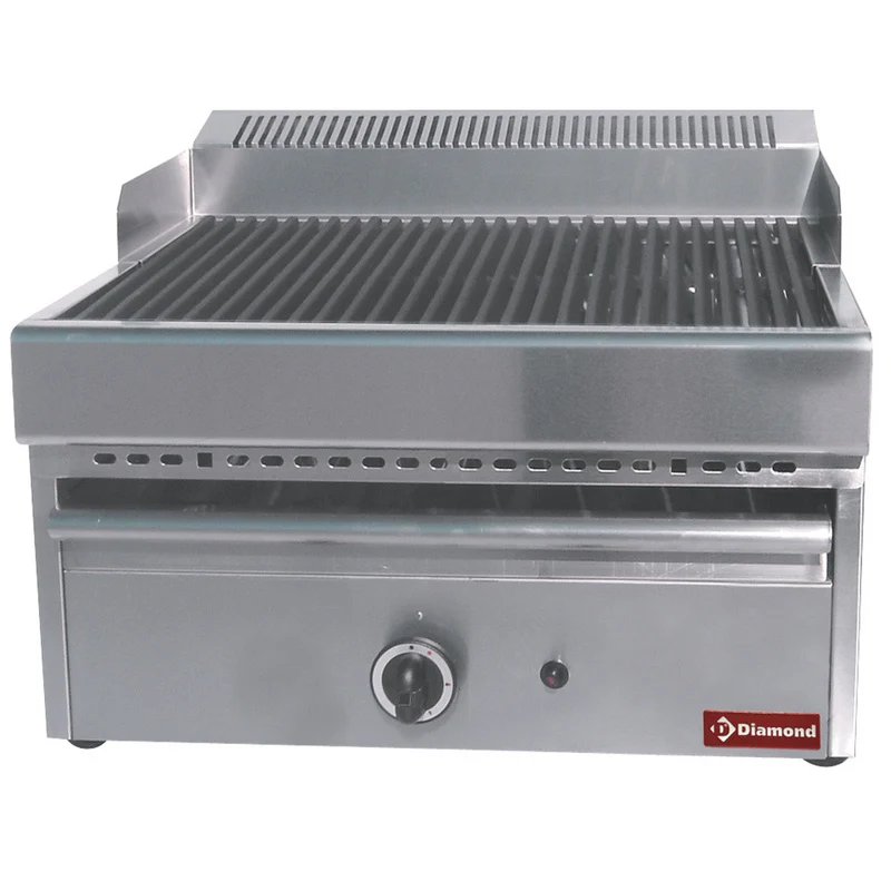 Grill- vapeur gaz avec grille en fonte - Diamond