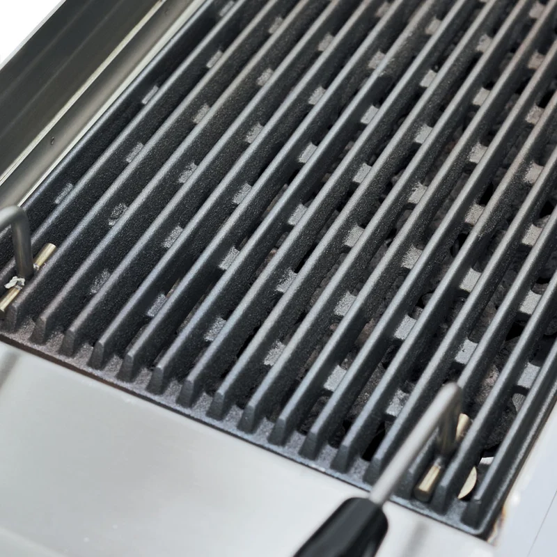 Grill pierre de lave gaz grille en fonte - Réf. G60/GPL3T - Diamond