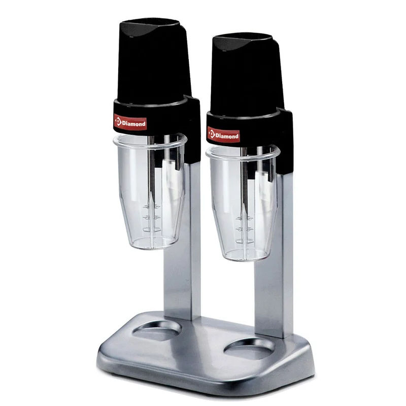 Machine à lait- shake 2 verres lexan 650 cl - Diamond